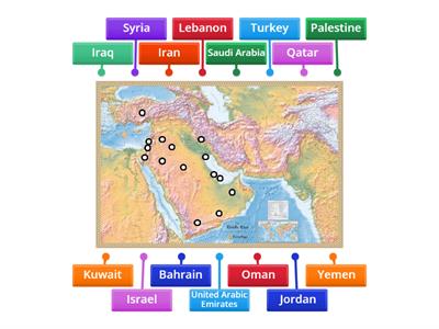 Arabian Peninsula and Middle East (countries)