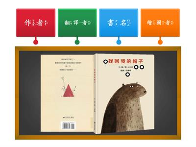 認識圖書的結構2：封面