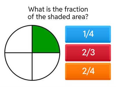  Halves and Fourths Fraction Practice 
