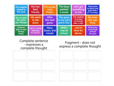 Sentence Sort