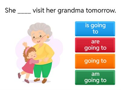 Future Tense with 'Going to/Will' Quiz