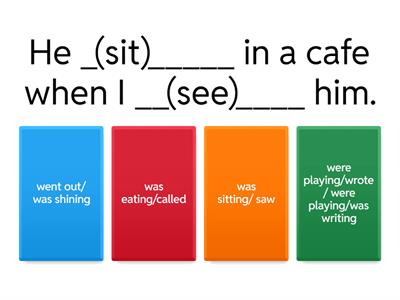 Past Simple / Past Continuous