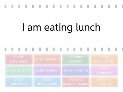  Present progressive tense-Spanish