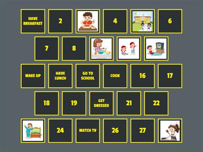 DAILY ROUTINE - MEMORY GAME