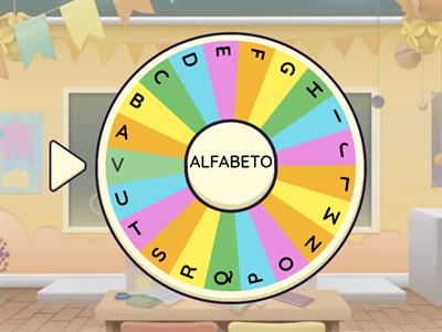 ROLETA SORTEIO DE LETRAS