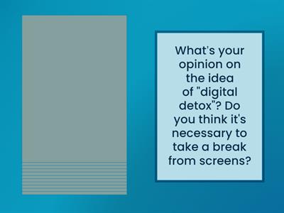 CAE Speaking part 1 set 2