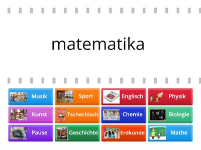 Śkolní předměty