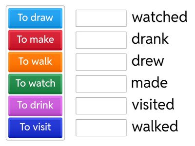 Simple Past - Verbs I