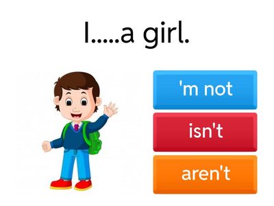 TO BE negative_short forms