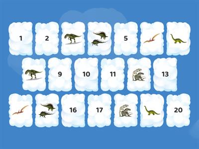 MEMORY - DINOZAURY