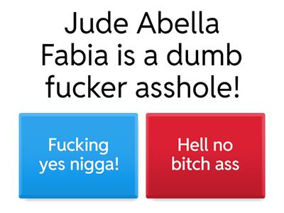 Jude Abella Fabia and Rocela Fabia are gonna be FUCKING arrested for comitting CRIMES!