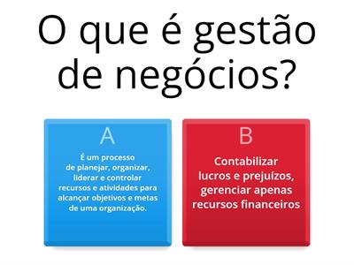 Gestão de Negócios 