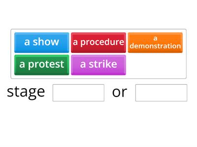 Collocations! Advanced