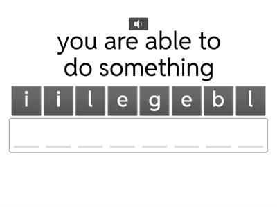 Able and Ible Spelling