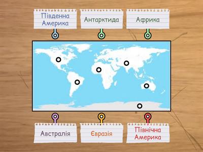 Материки і континенти. Географія.