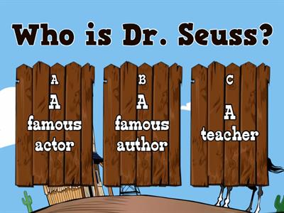 Dr. Seuss Assessment