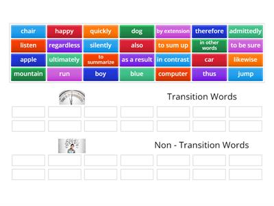 Transition Words