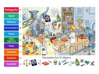 Encuentra los objetos escondidos