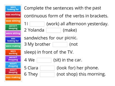 Own it 2. Unit 3. LANGUAGE IN ACTION.  Past continuous: affirmative and negative
