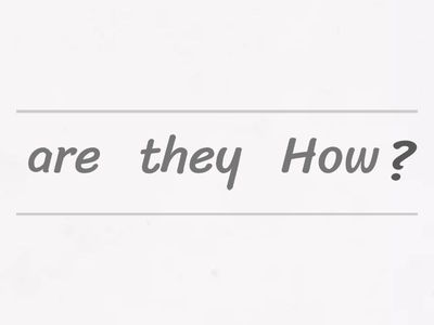 Questions practice. A1