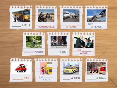 TRANSPORTATION COLLOCATIONS 