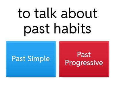 use of past simple vs past progressive
