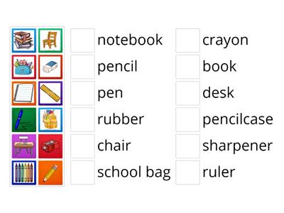 school objects 2