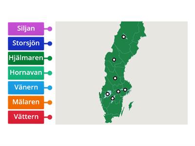 Sveriges stora sjöar