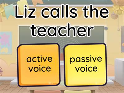 active voice and passive voice 