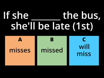 Quiz - Zero and First Conditional