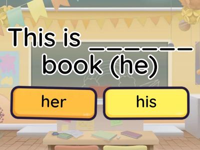 4. Possessive and Demonstrative pronouns