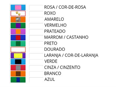 As cores