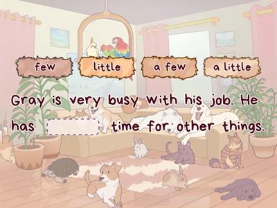 1few/little/a few/a little