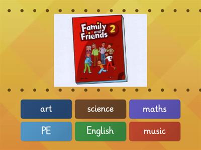 FF2 Unit 5 School subjects