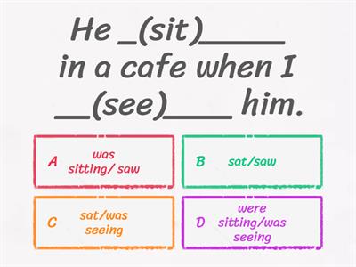 P4 Past Simple/Past Continuous