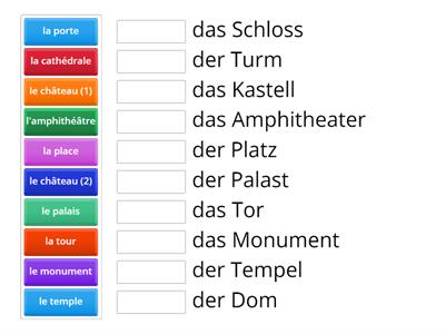 Monuments - Deutsch