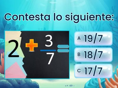 Suma de Enteros y Fracciones