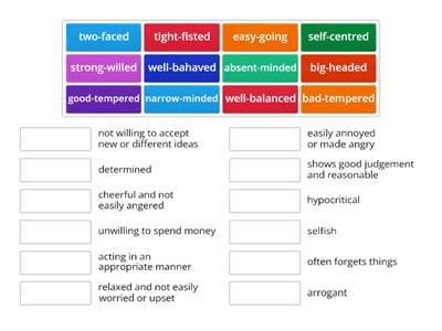 B2.2 File 1B Compound Adjectives