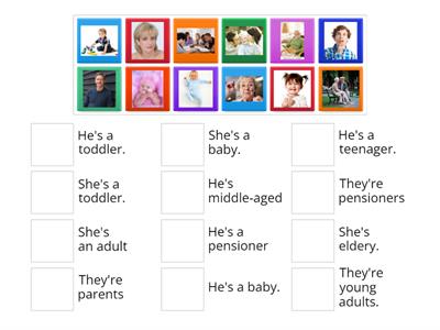 APPEARANCE - age and age groups