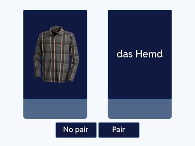 Kleidung (Hausaufgabe)