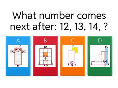 What number comes next? (0-30)