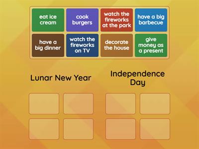 Celebrations around the world