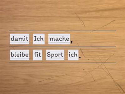 Klasse! B1 Lektion 11 damit