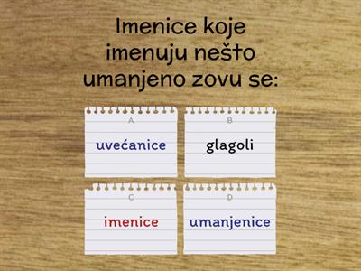 Umanjenice i uvećanice