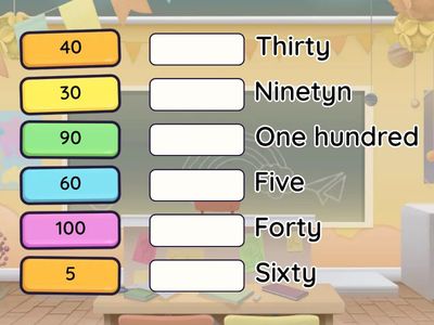 Symbols Matching word