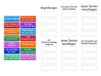 Chunks!- einen Termin vereinbaren