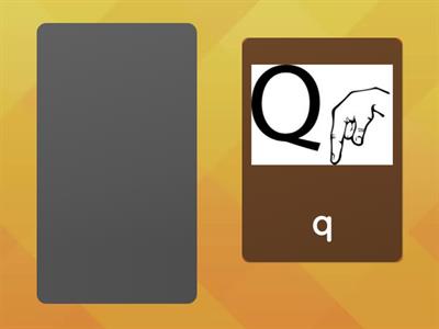 American Sign Language alphabet