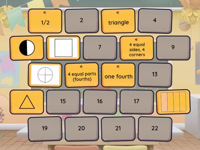 2D shapes and Fractions