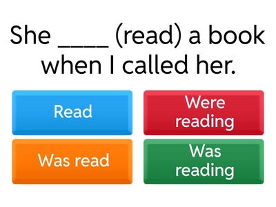 Past Continuous Tense