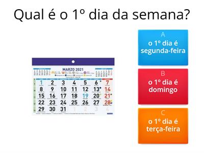 Quiz Português 2º ano